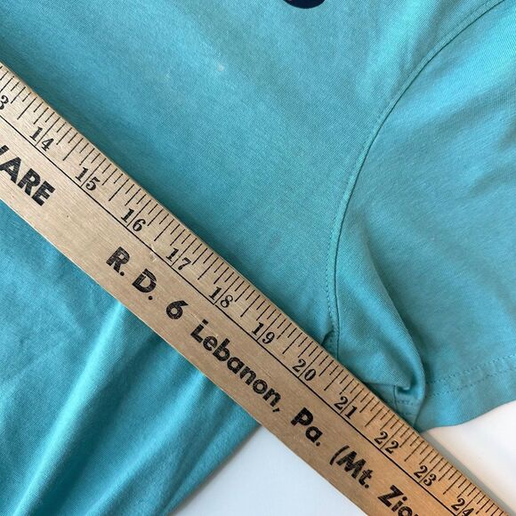 Saltrock Surfwear T-Shirt Atlantic Coast Blue Size Medium M - Picture 6 of 8